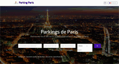 Desktop Screenshot of parking-paris.fr